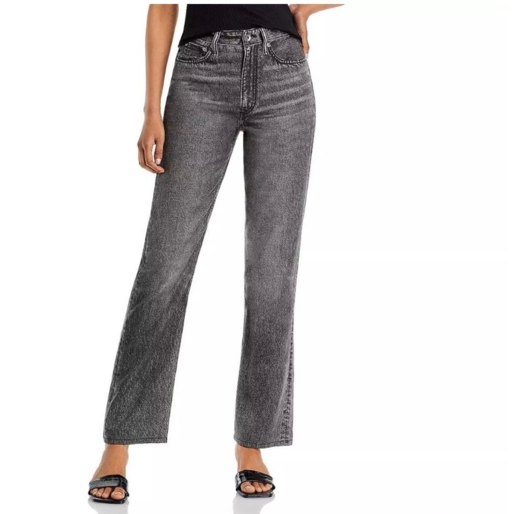RAG & BONE Liquid Alex High Rise Straight Leg Jeans Size 29 TENCEL